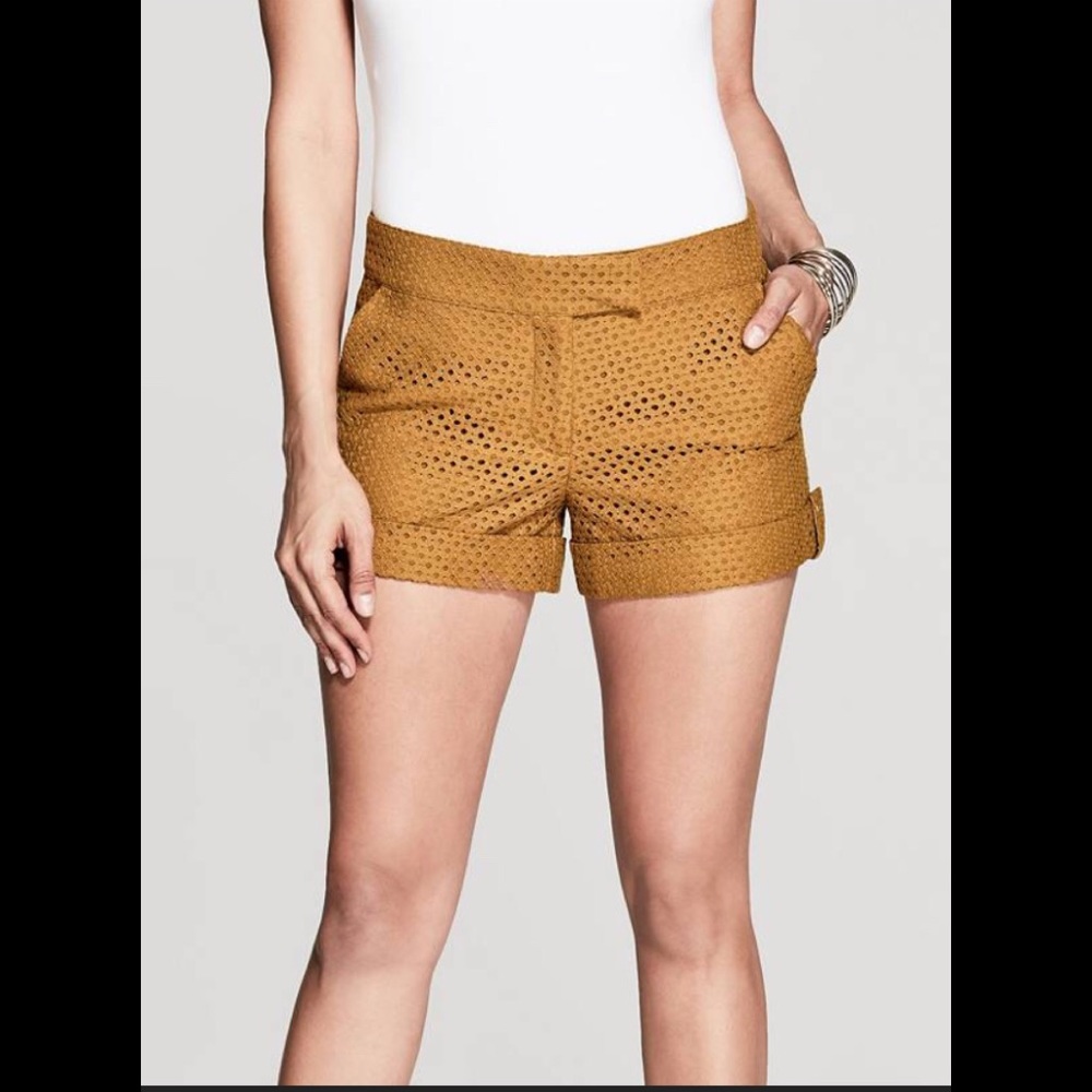 NWOT Guess Marciano Eyelet Shorts